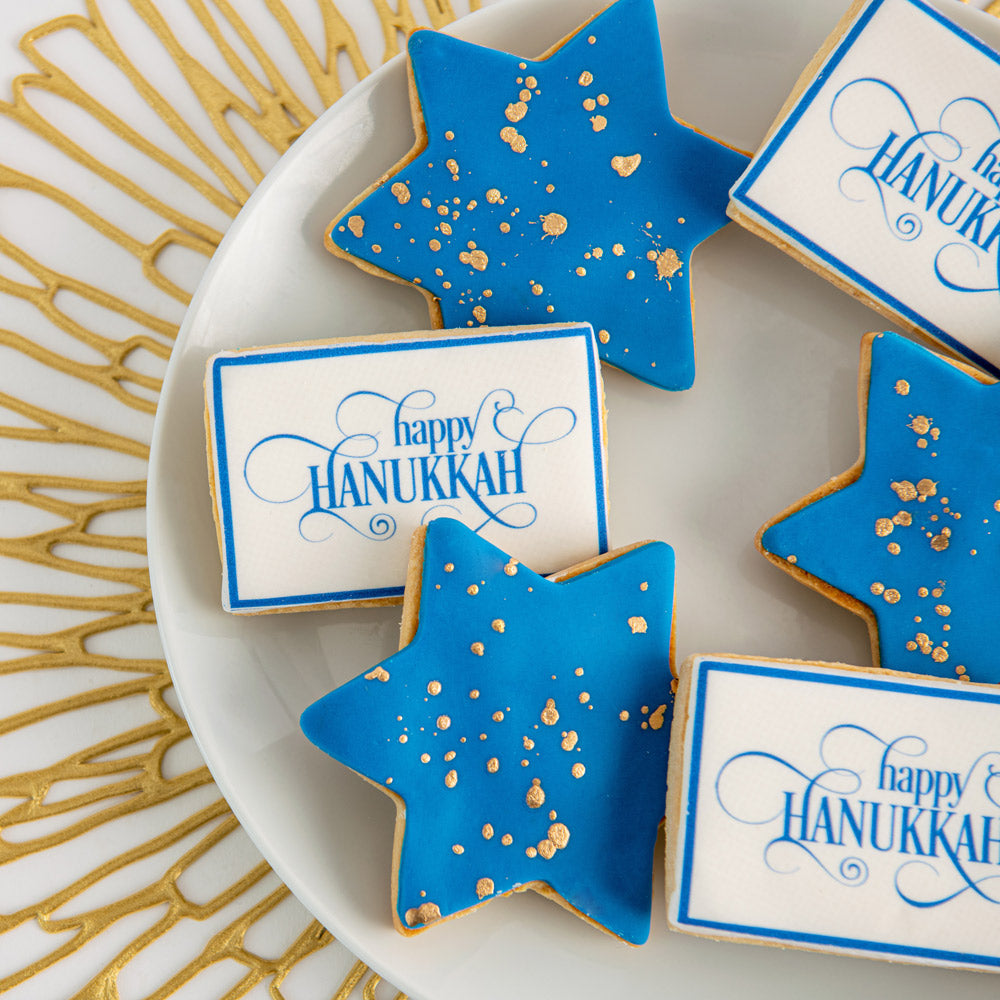 Happy Hanukkah Cookies Delivered Nationwide