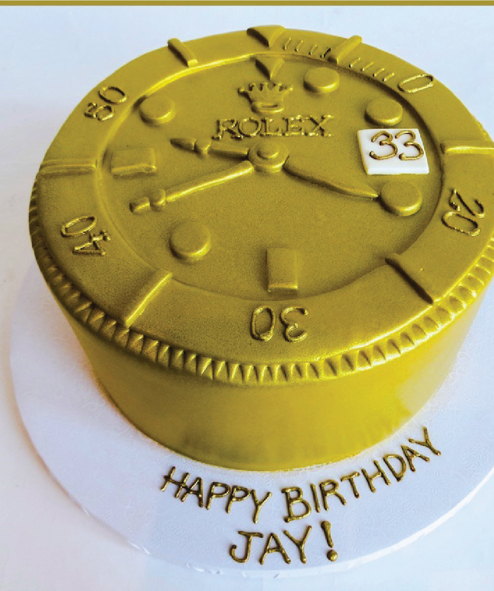 Rolex Watch Cake 1