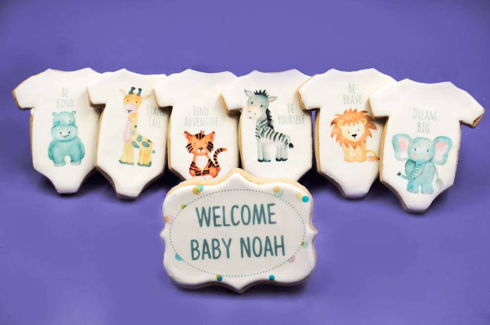 Sweet Safari authentic Onesie Cake