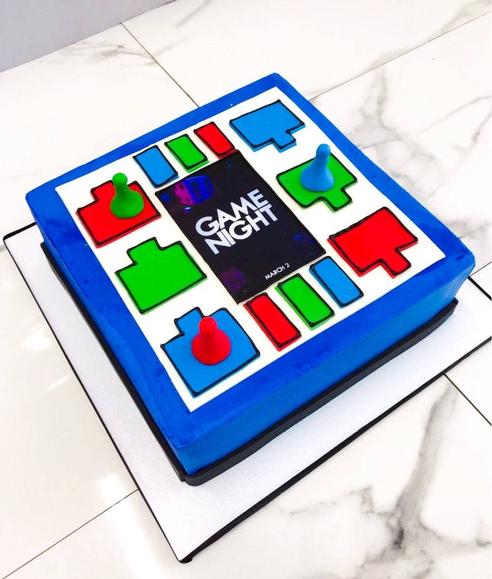 Game Night Cake