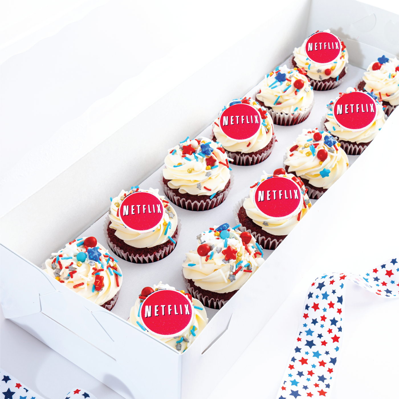 4th of July Logo Cupcakes - Sweet E's Bake Shop - The Cupcake Shop