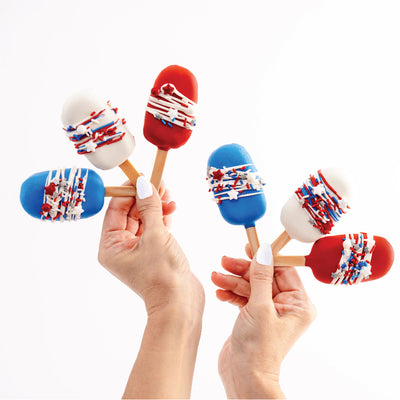 4th of July Cakesicles - Sweet E's Bake Shop - The Cake Shop