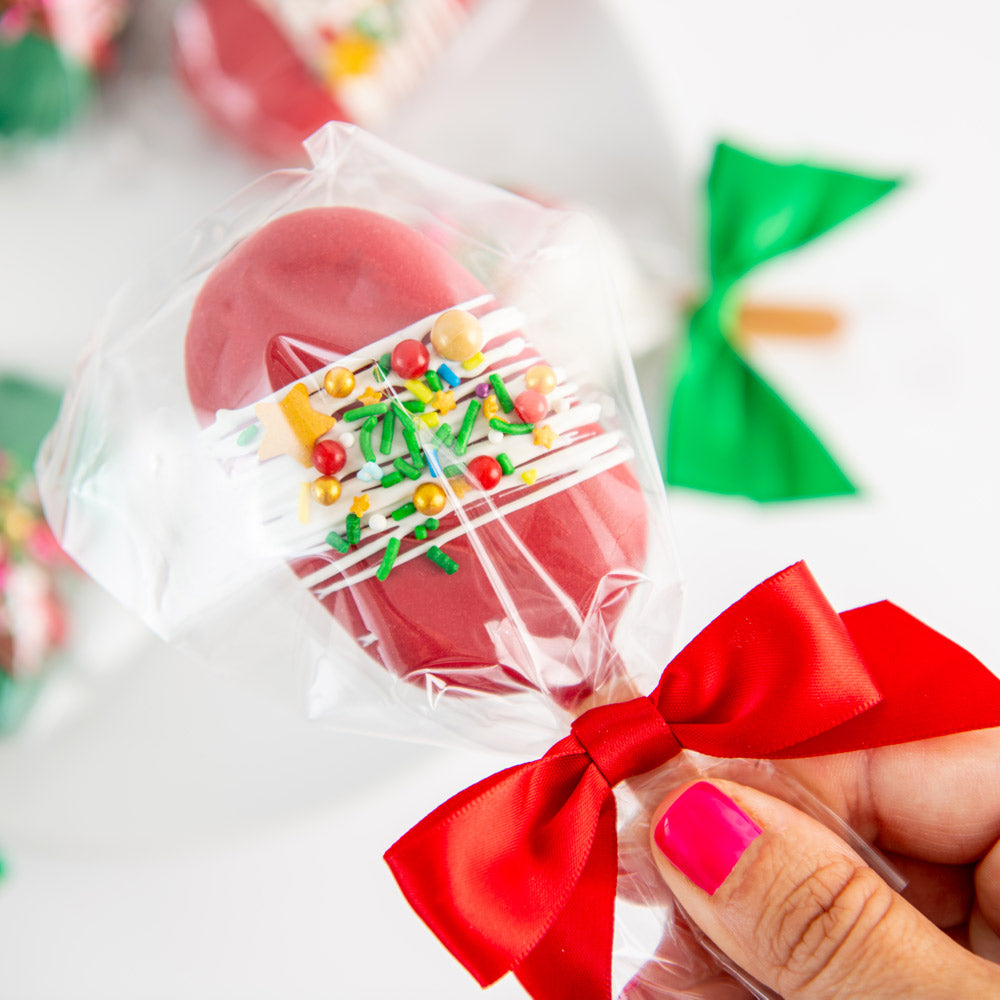 Christmas Sprinkle Cakesicles - Sweet E's Bake Shop - Sweet E's Bake Shop