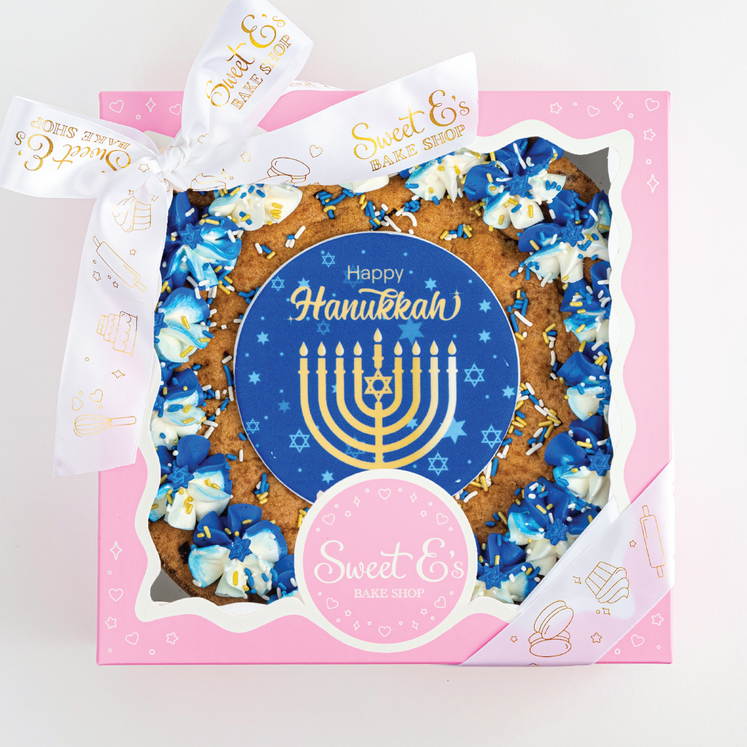 Hanukkah Cookie Cake - Sweet E's Bake Shop - The Cake Shop