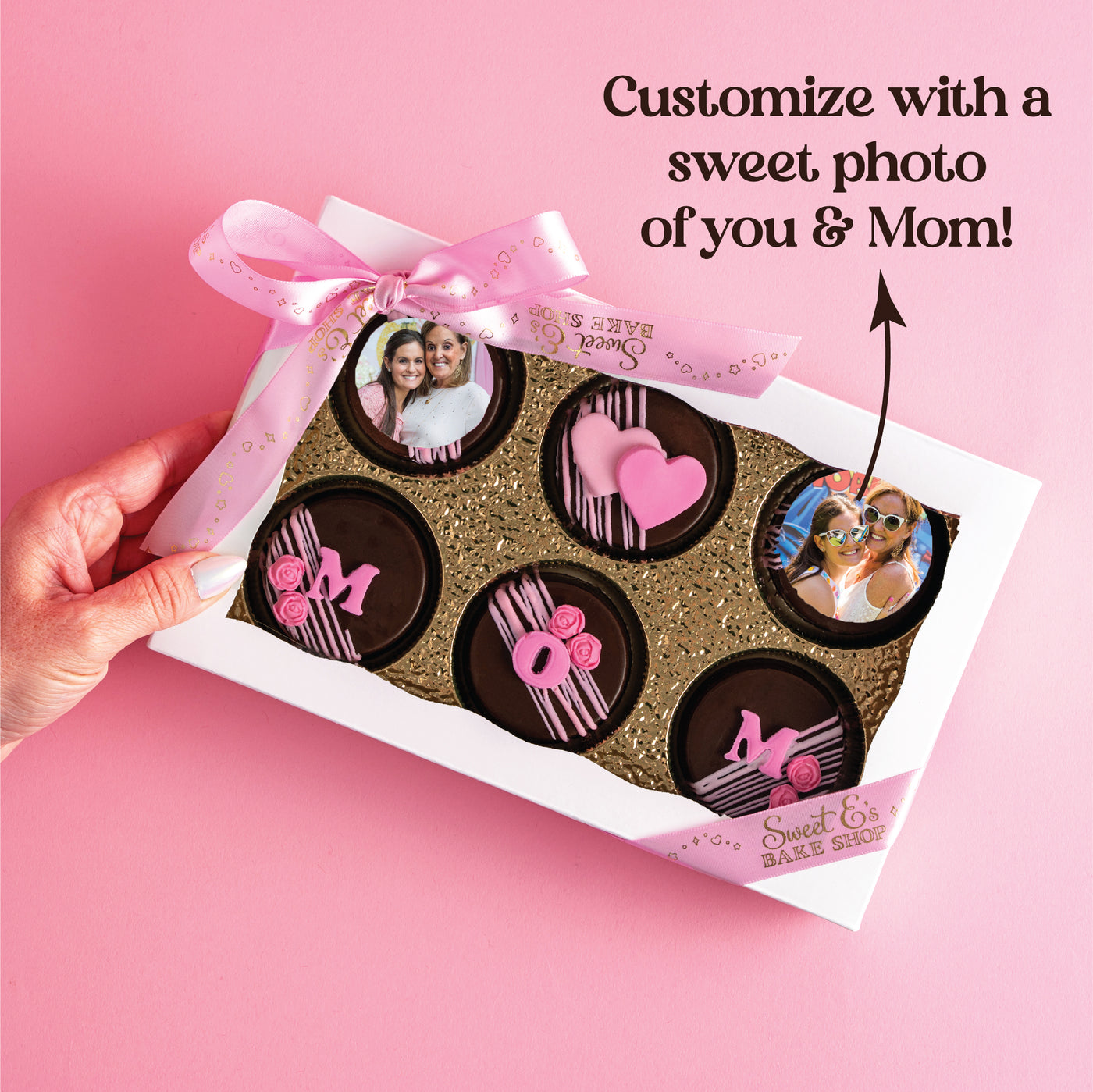 Mother's Day PHOTO Oreo Gift Box | 6 Pack | Upload Your Artwork