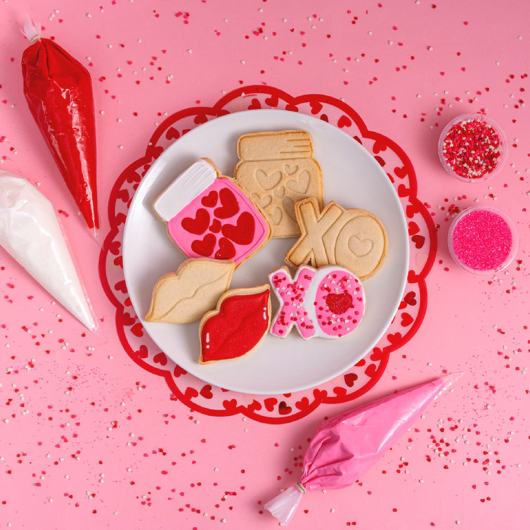 DIY Valentine XOXO Cookie Kit