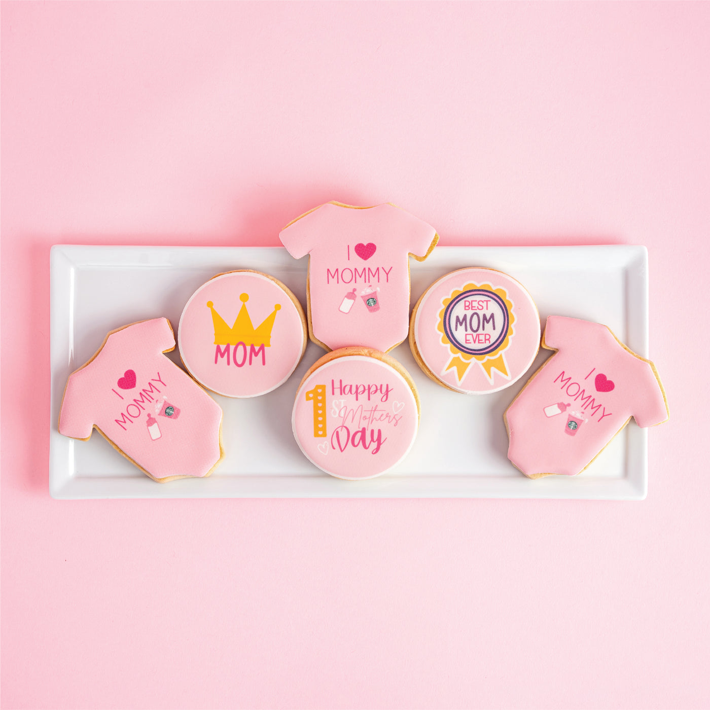 First Mother's Day Custom Cookie Gift Box