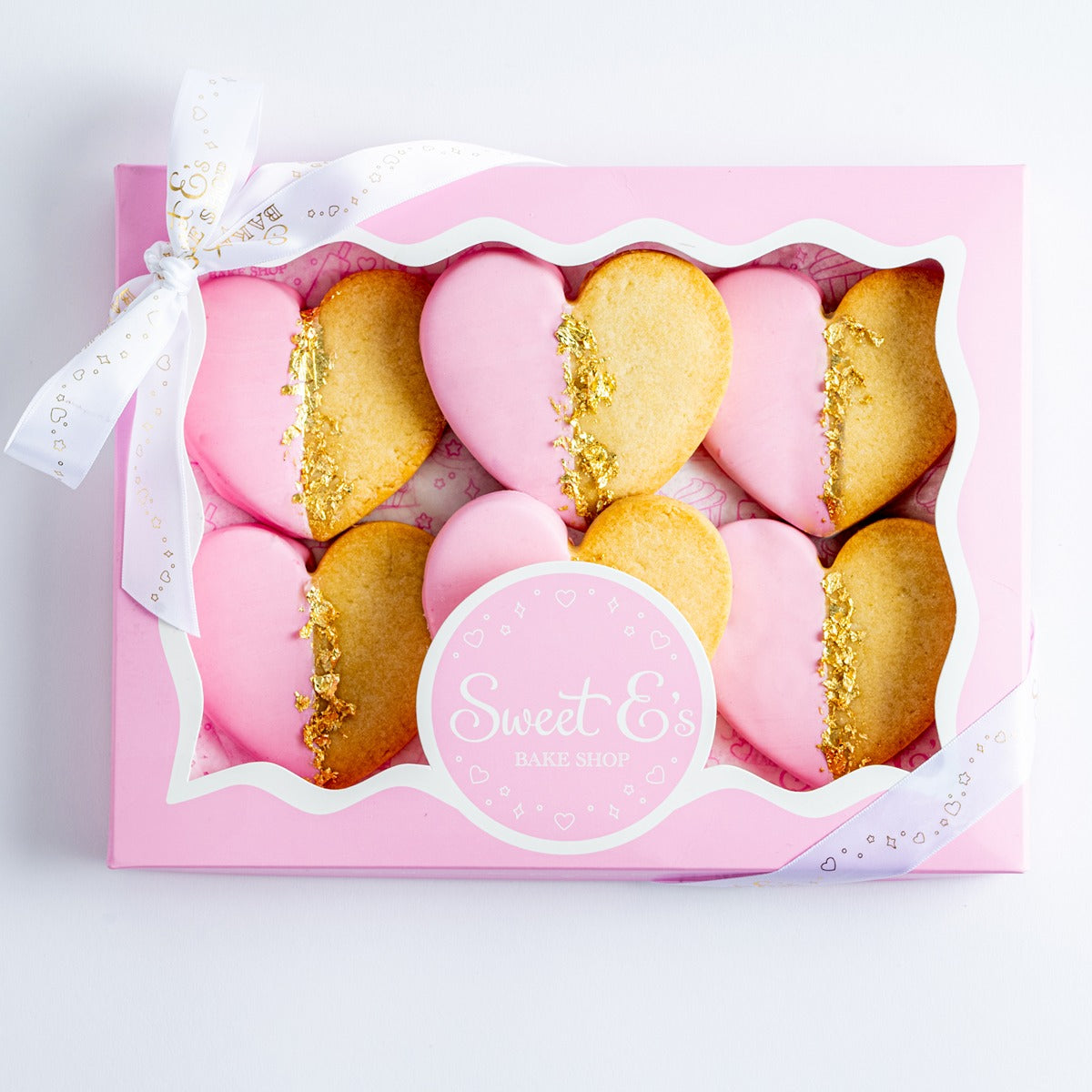 Glam Heart Cookies