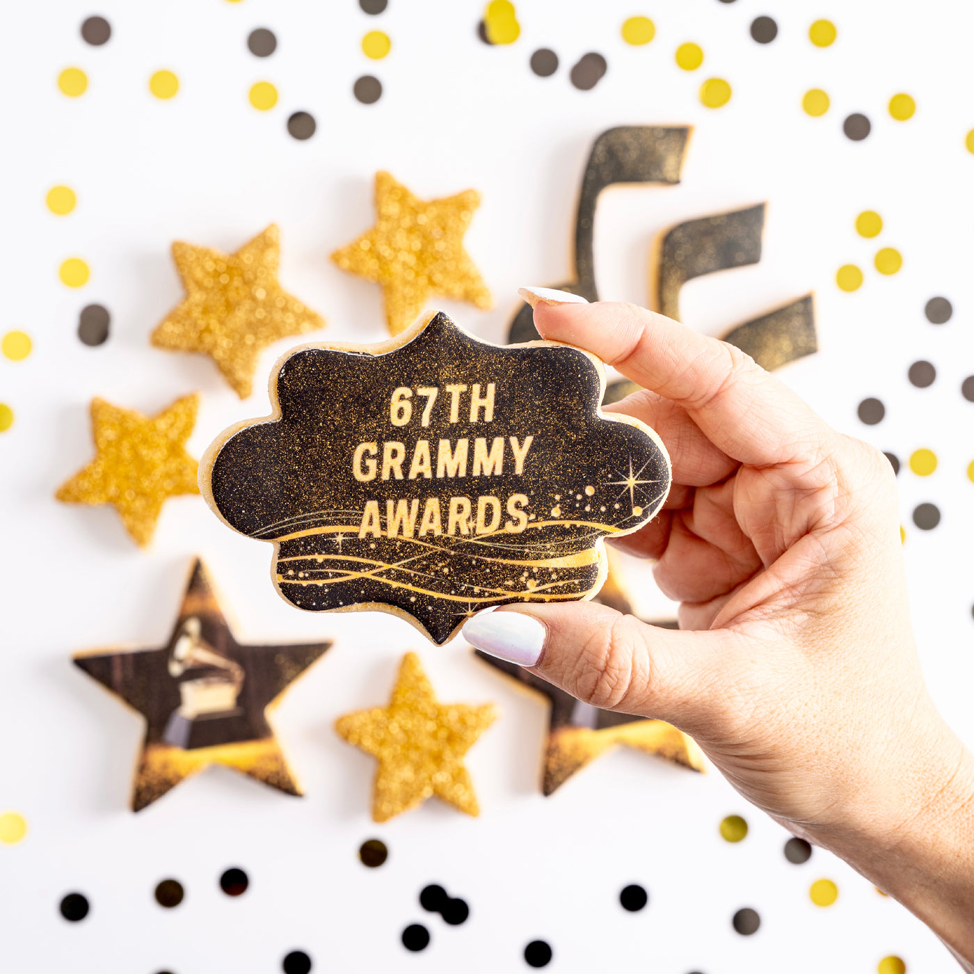 Grammy Award Cookie Gift Box