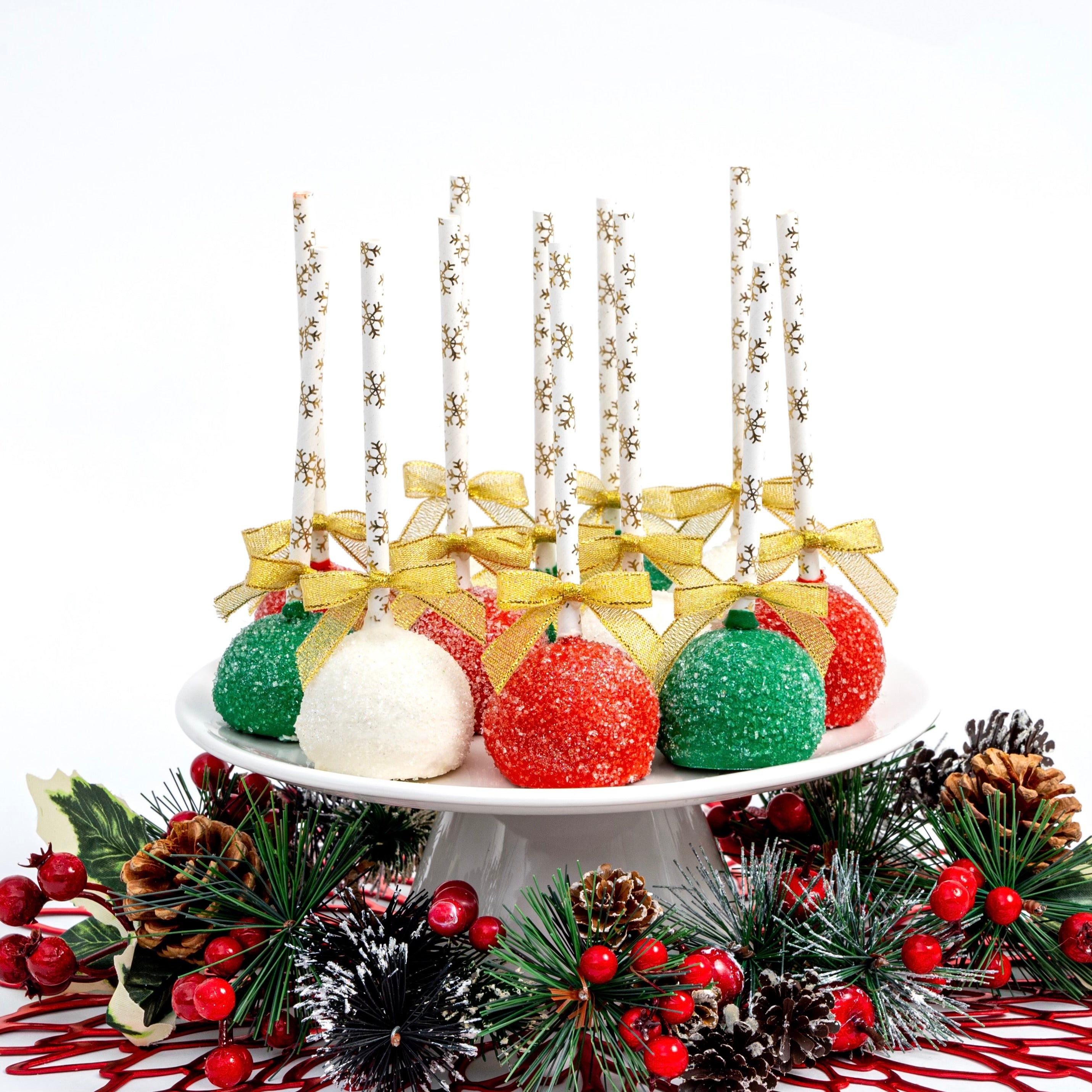 Christmas Ornament Cake Pops Delivered Nationwide