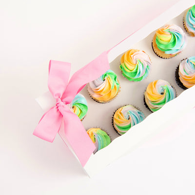 Rainbow Cupcakes - Sweet E's Bake Shop - The Cupcake Shop