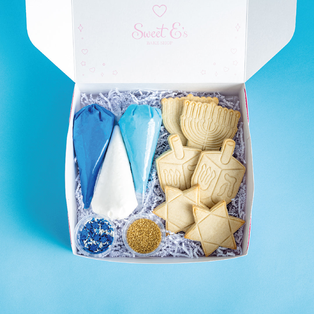 DIY Hanukkah Cookie Kit - Sweet E's Bake Shop - Sweet E's Bake Shop