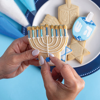 DIY Hanukkah Cookie Kit - Sweet E's Bake Shop - Sweet E's Bake Shop