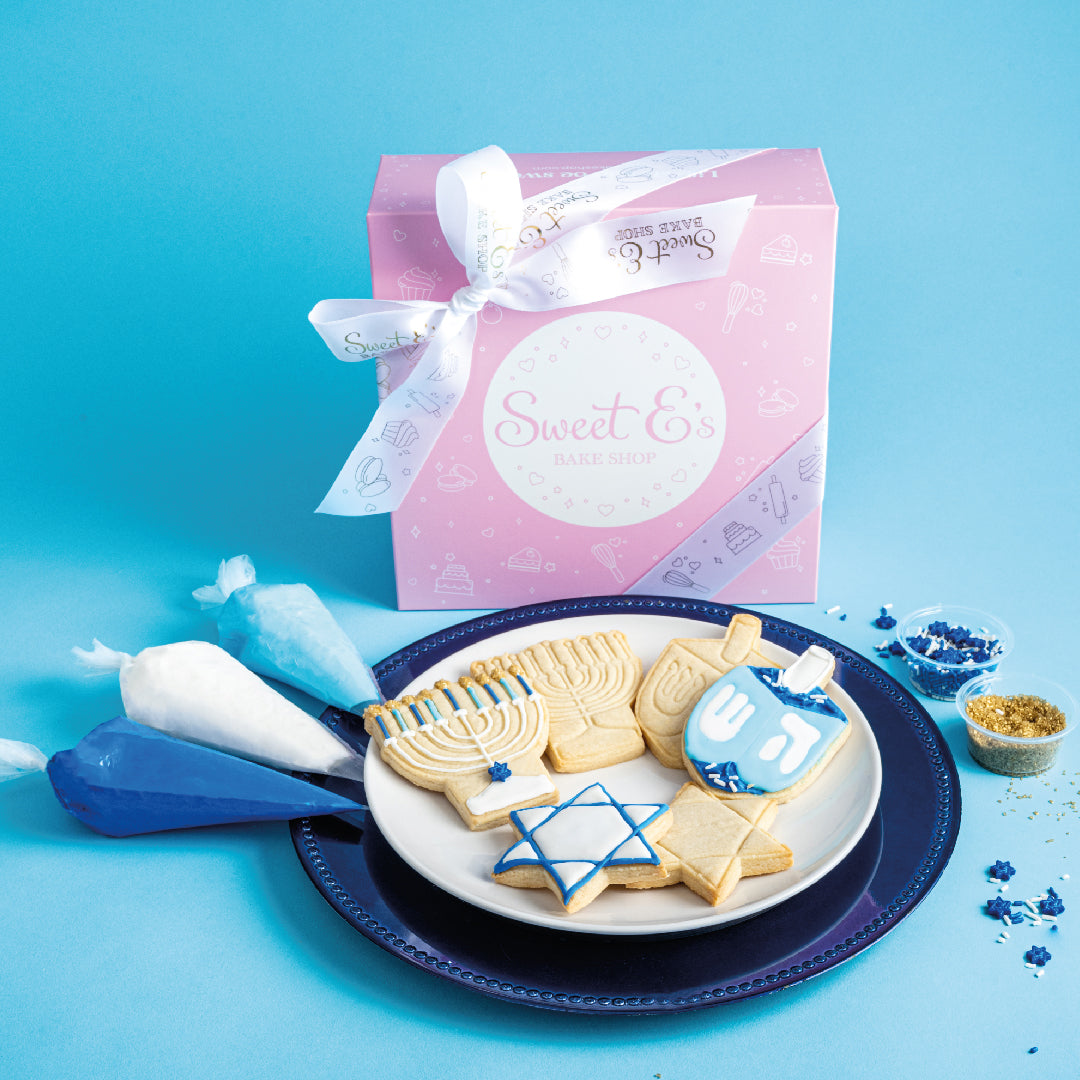 DIY Hanukkah Cookie Kit - Sweet E's Bake Shop - Sweet E's Bake Shop