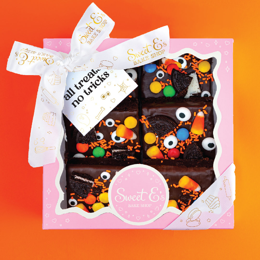 Spooky Eyed Halloween Brownies - Sweet E's Bake Shop - Sweet E's Bake Shop