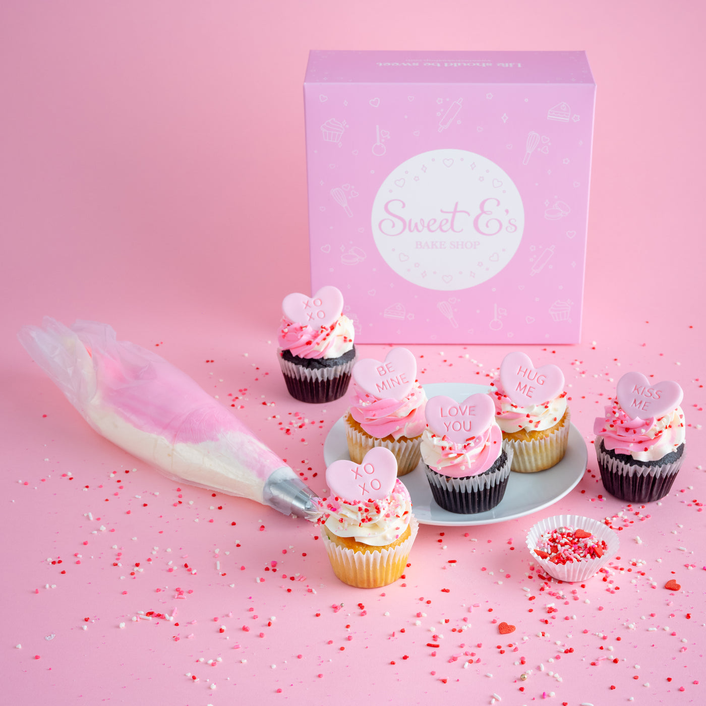 DIY Valentine Cupcake Kit