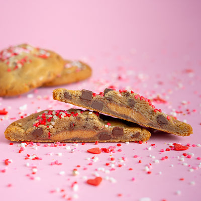 Valentine Stuffed Cookies