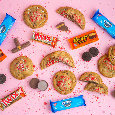 Valentine Stuffed Cookies