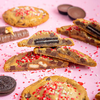 Valentine Stuffed Cookies