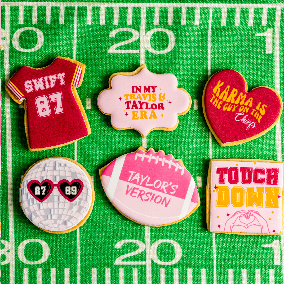 Taylor Swift & Travis Era Cookies