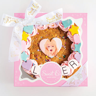 Taylor Swift Friendship Bracelet Cookie Cake