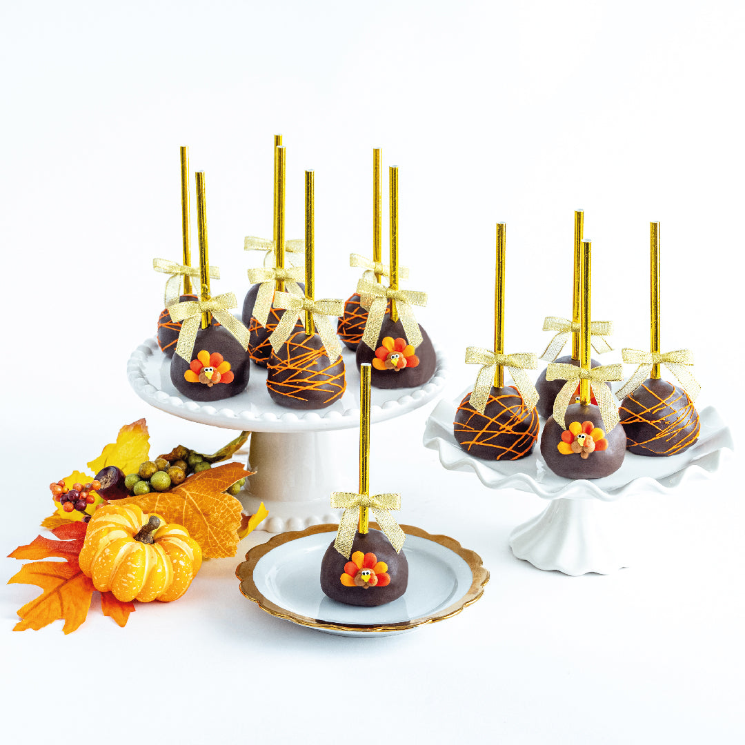 Pumpkin Spice Cake Pops - Sweet E's Bake Shop - Sweet E's Bake Shop