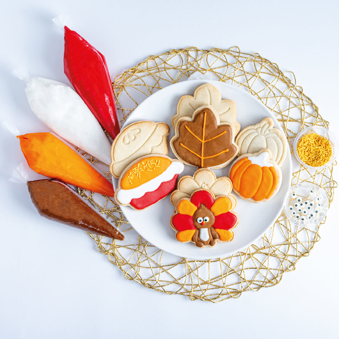 DIY Thanksgiving Cookie Kit - Sweet E's Bake Shop - Sweet E's Bake Shop