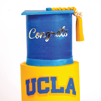 UCLA Graduation Cake - Sweet E's Bake Shop - The Cake Shop