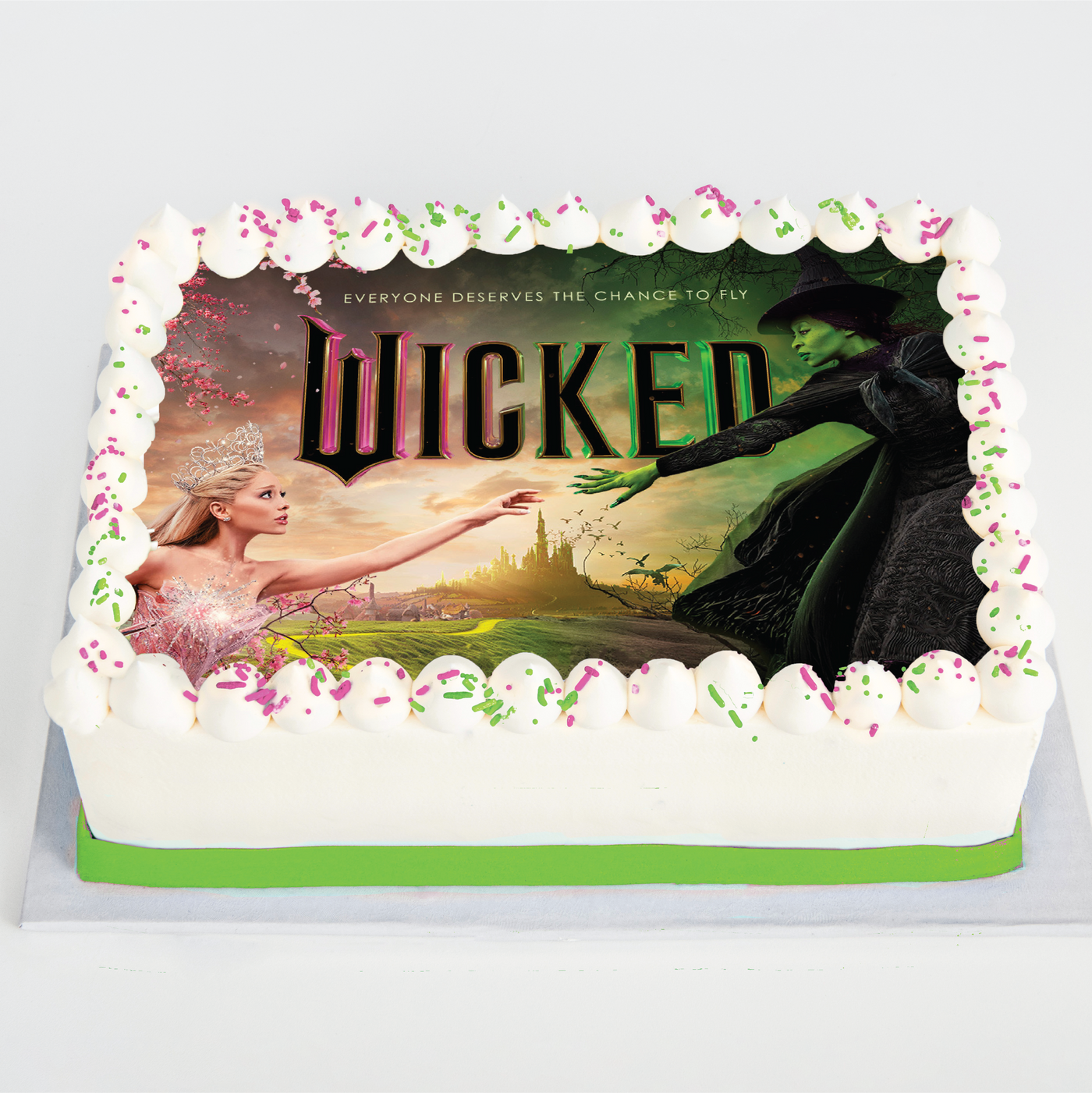 Wicked Movie Sheet Cake