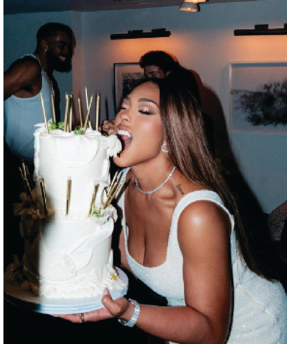 Jordyn Woods Birthday Cake - Sweet E's Bake Shop - The Cake Shop