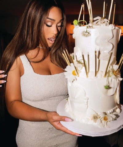 Jordyn Woods Birthday Cake - Sweet E's Bake Shop - The Cake Shop