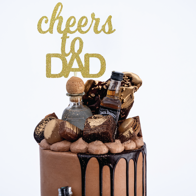 Daddy's Chocolate Booze Cake - Sweet E's Bake Shop - The Cake Shop