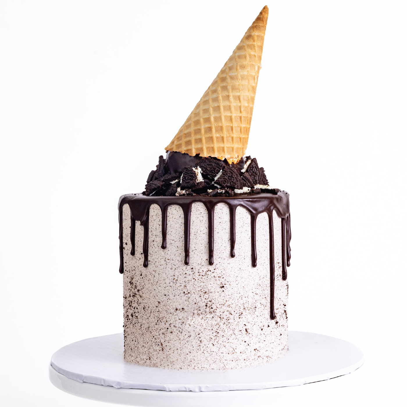 Cookies n' Cream Ice Cream Cake - Sweet E's Bake Shop - The Cake Shop