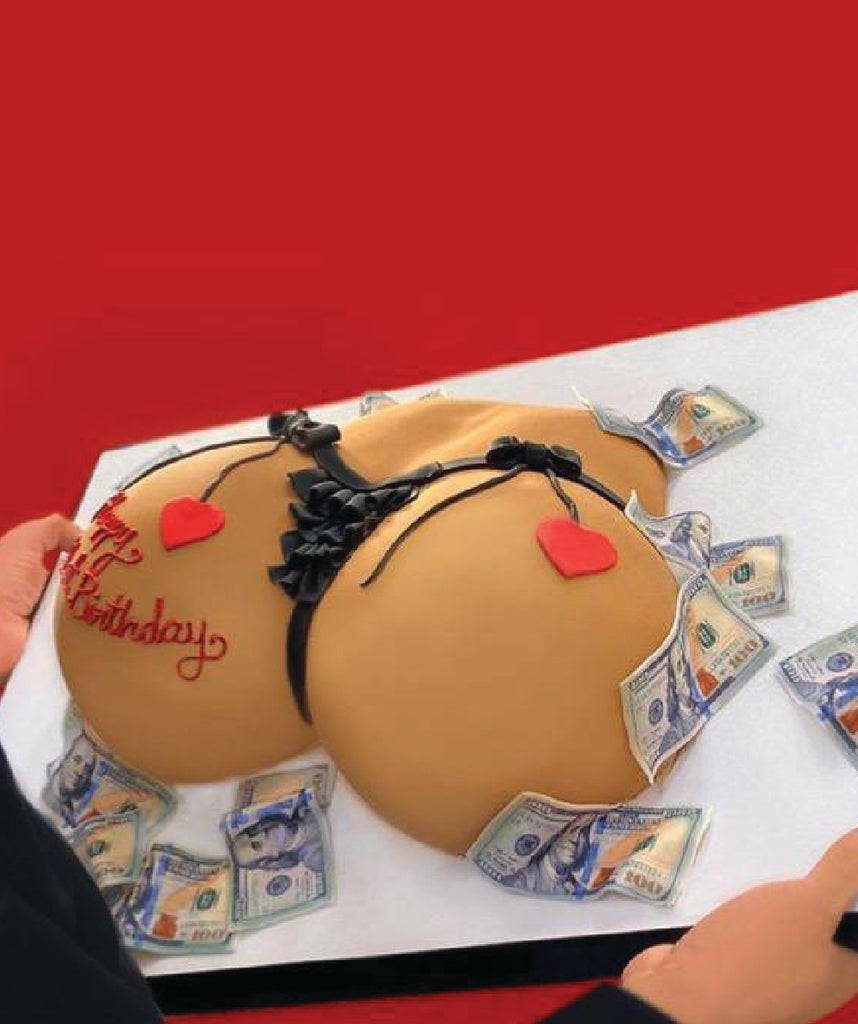 Exotic Dancer Booty Cake