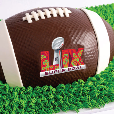 Super Bowl Football Cake