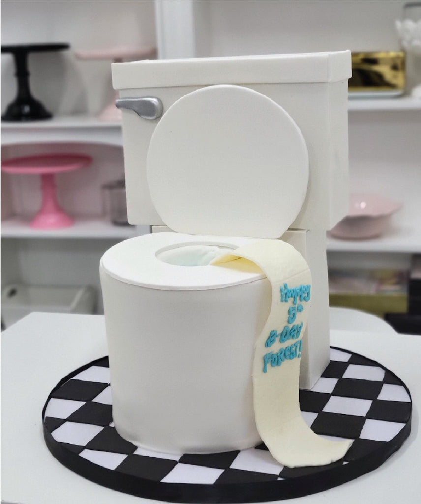 Coolest Birthday Cake Photo Ideas of Toilet Cakes