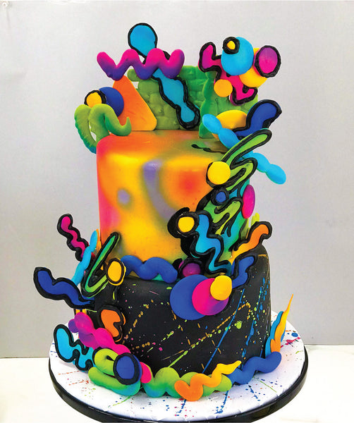 A Neon Tie-Dye Surprise Cake That Will Knock 'Em Dead | FN Dish -  Behind-the-Scenes, Food Trends, and Best Recipes : Food Network | Food  Network