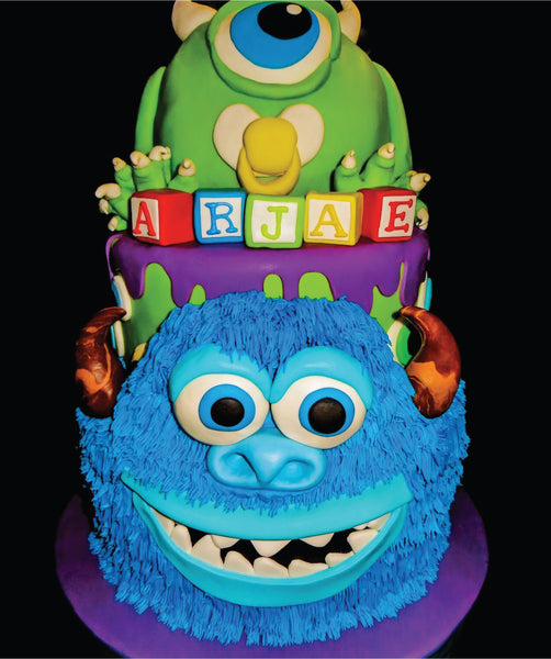 Monsters Inc Theme Cake