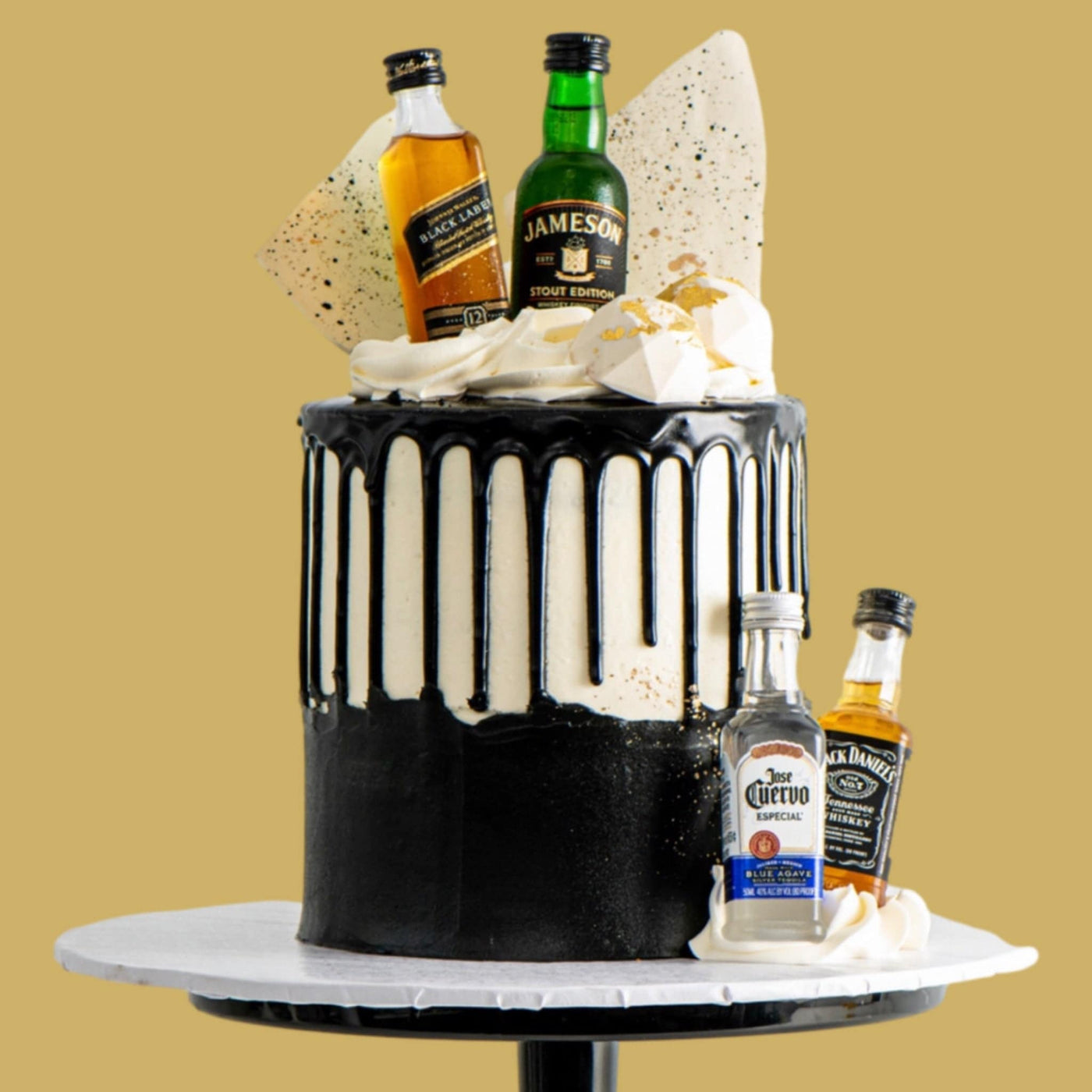 RoMan Cakes - We are showing Alcohol and cigarettes with our Customized  theme cake.🥃🎂 Have you tried this alcoholic cake? Comment below👇 Book  your cake now! . . . Follow 👉@roman_cakes_ Powered