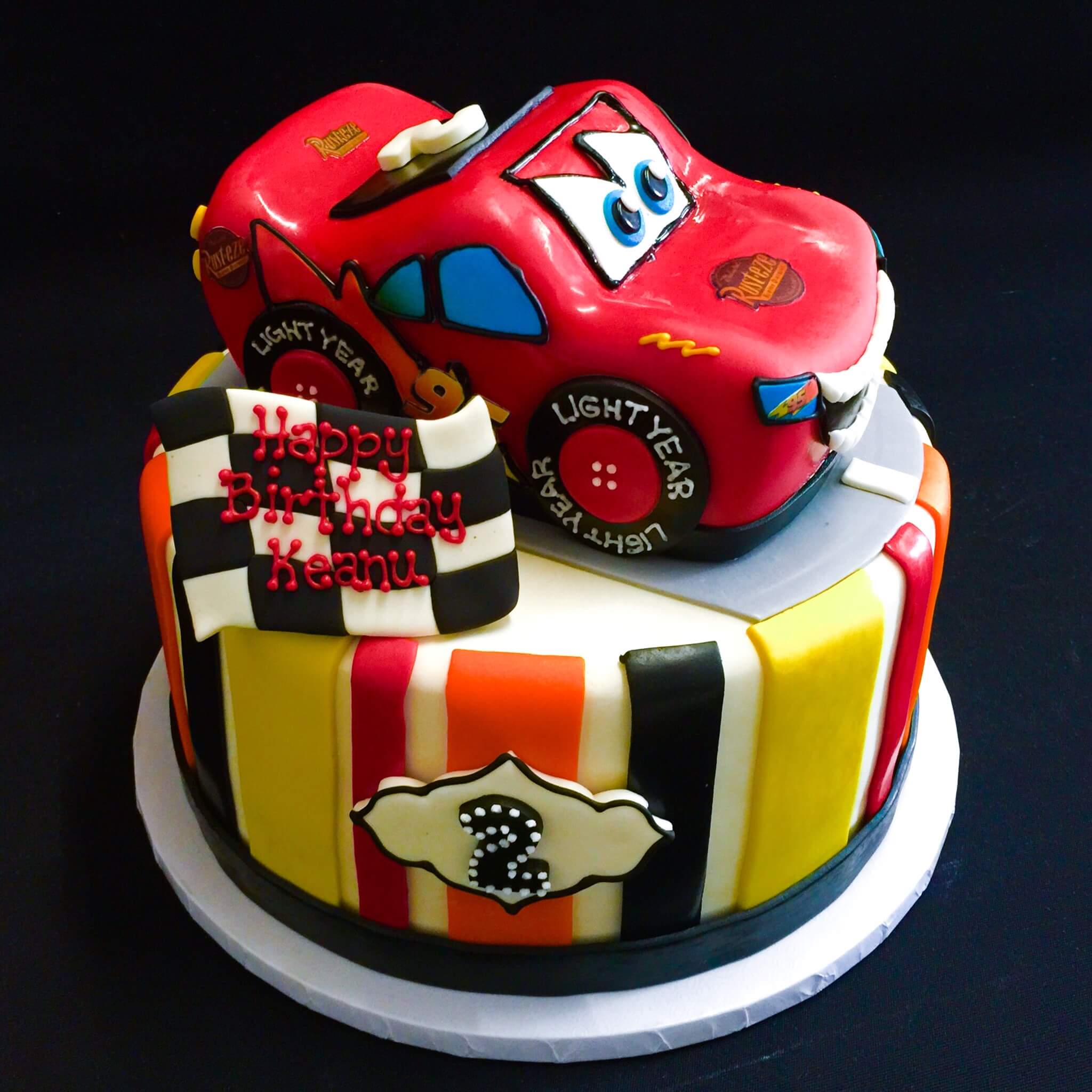 Cars Birthday Cake