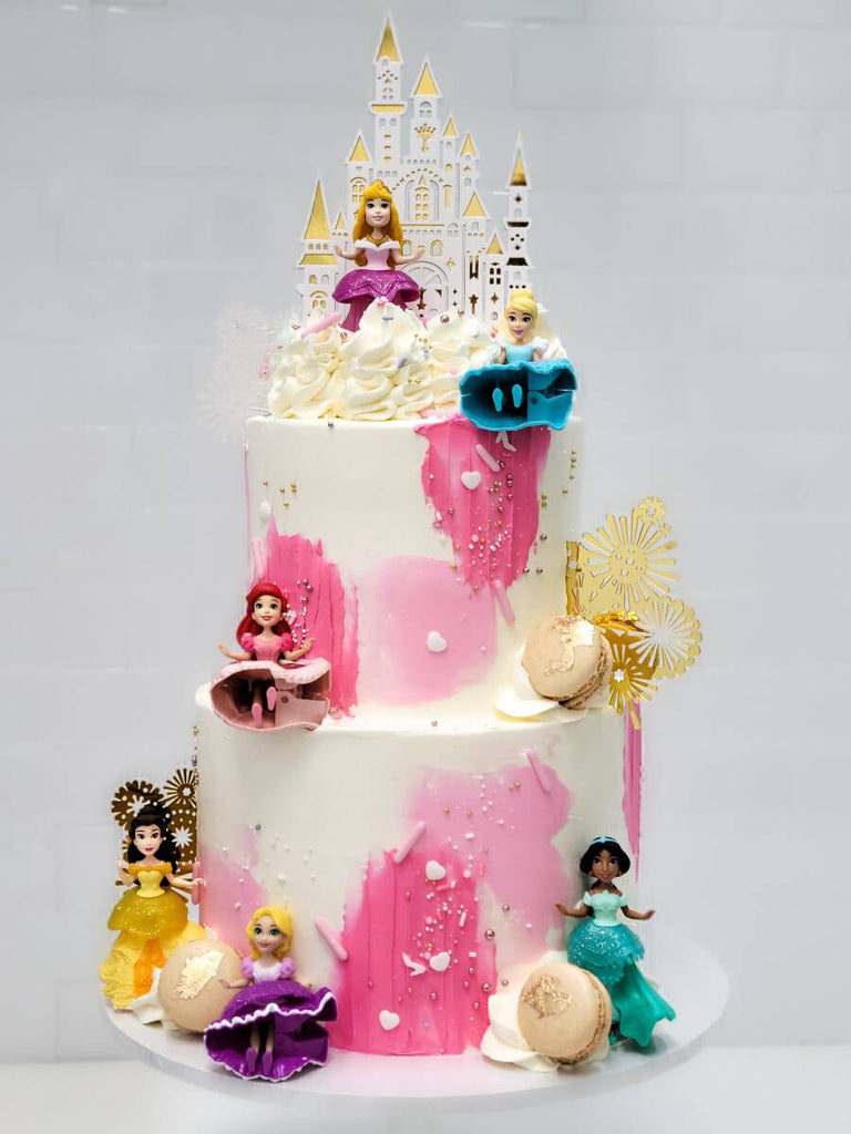 3D Princess Frozen Theme Cakes for Kids - Deliciae Cakes