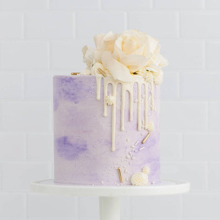 Recipe: Baking A Bouquet – Vegan Lavender Cake - Indulge at Restore