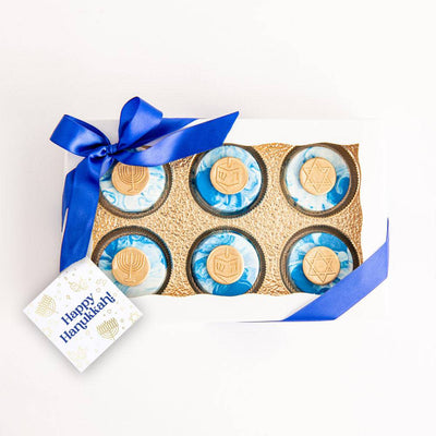 Hanukkah Oreo Gift Box | 6 Pack - Sweet E's Bake Shop