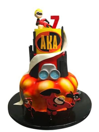 Incredibles Cake - Sweet E's Bake Shop