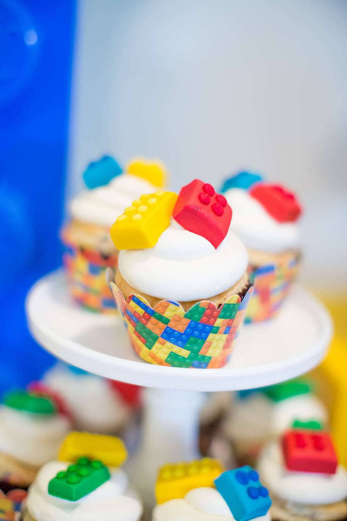 LEGO Cupcakes! How to Make Edible Lego for your Cakes and Cupcakes - by  Cupcake Addiction - YouTube