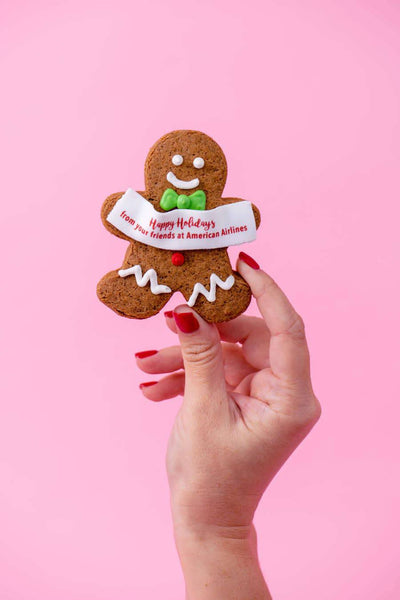 Logo Gingerbread Man - Sweet E's Bake Shop