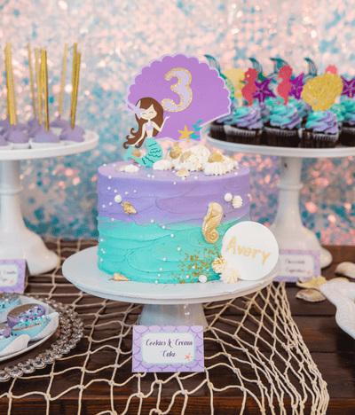 Mermaid Cake - Sweet E's Bake Shop