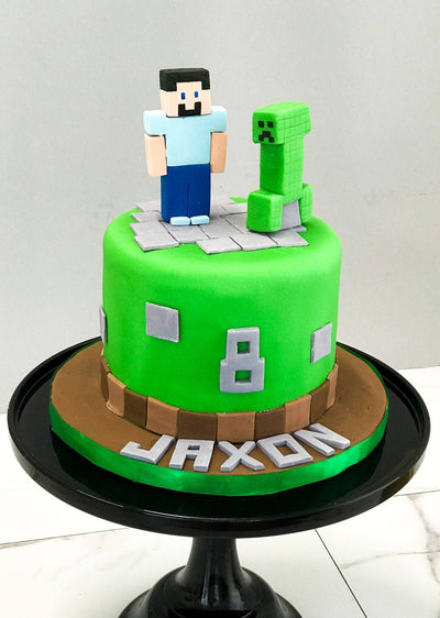 Minecraft Cake - Sweet E's Bake Shop