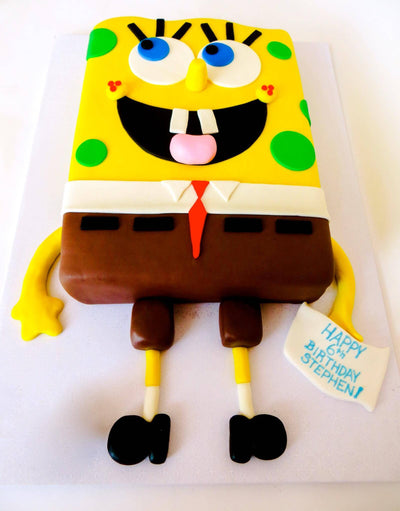 SpongeBob Cake - Sweet E's Bake Shop