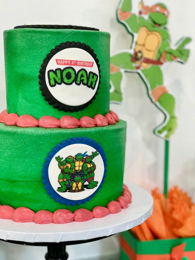 TMNT Cake 1 - Sweet E's Bake Shop